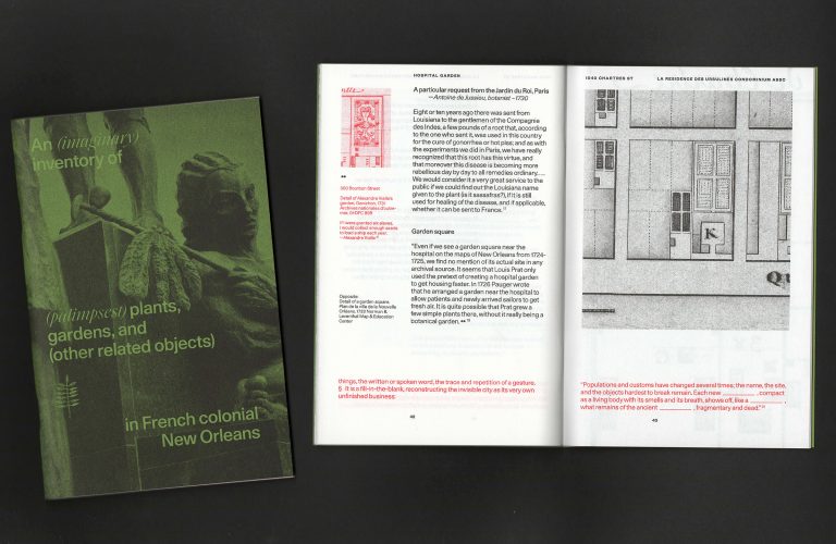 La couverture et une page du livre.