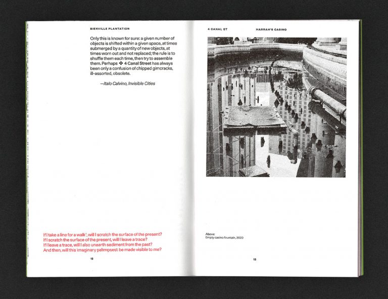 Page de l'inventaire imaginaire.