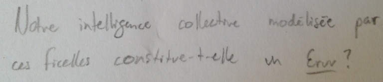 Notes manuscrites